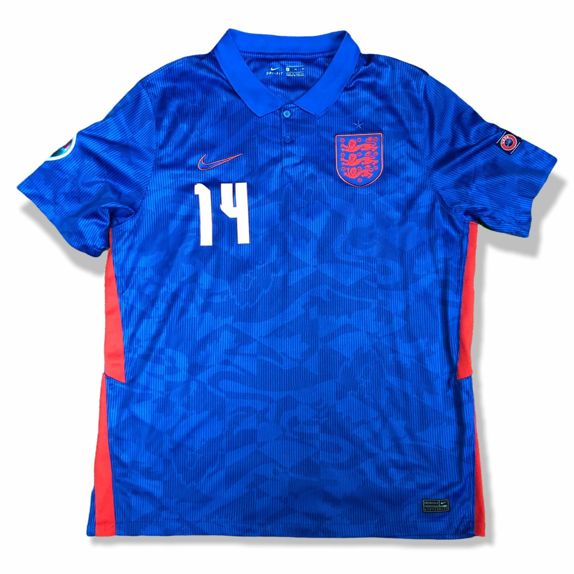 [PRE-OWNED / USED ] 2021 ENGLAND AWAY REPLICA JERSEY #14 PHILLIPS