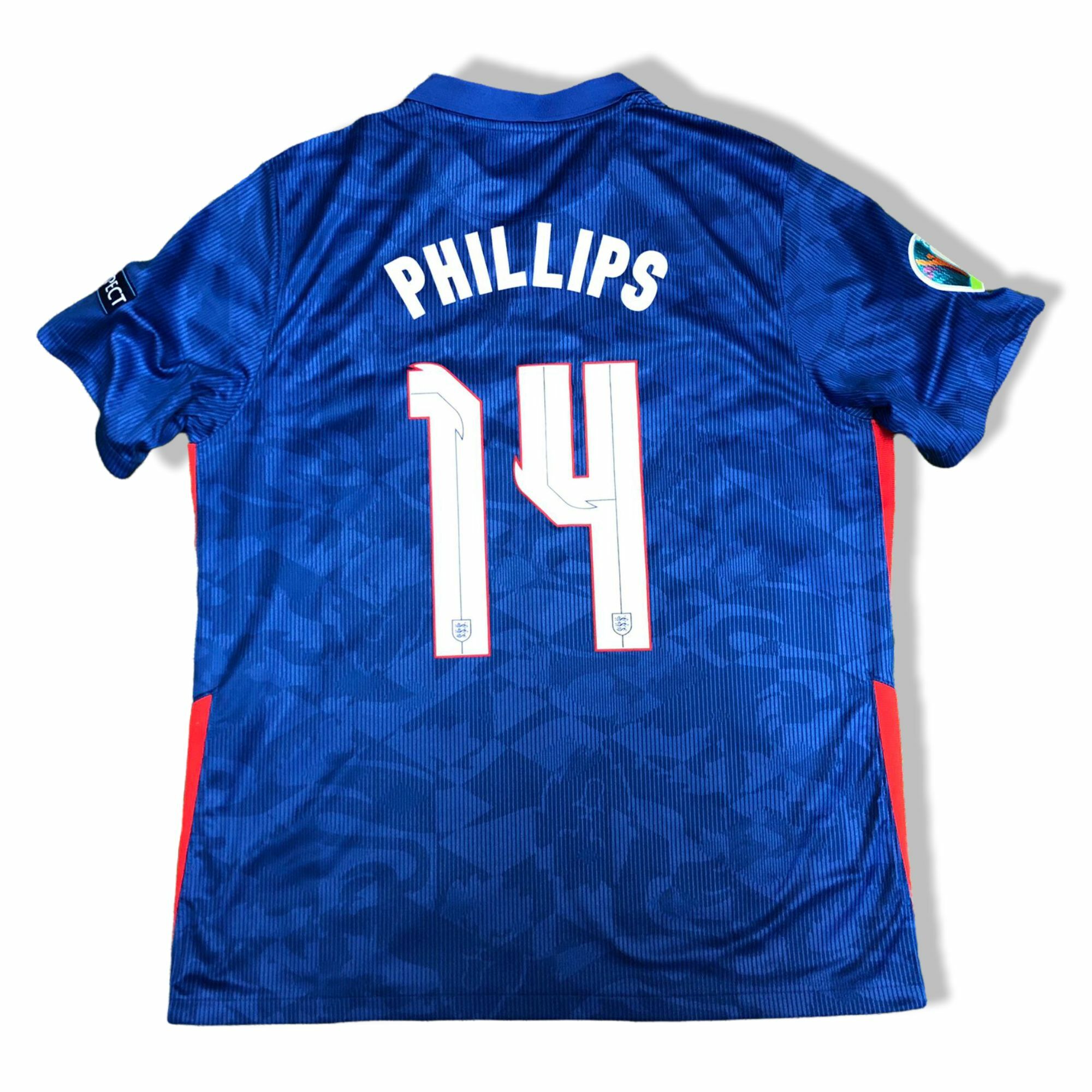 [PRE-OWNED / USED ] 2021 ENGLAND AWAY REPLICA JERSEY #14 PHILLIPS