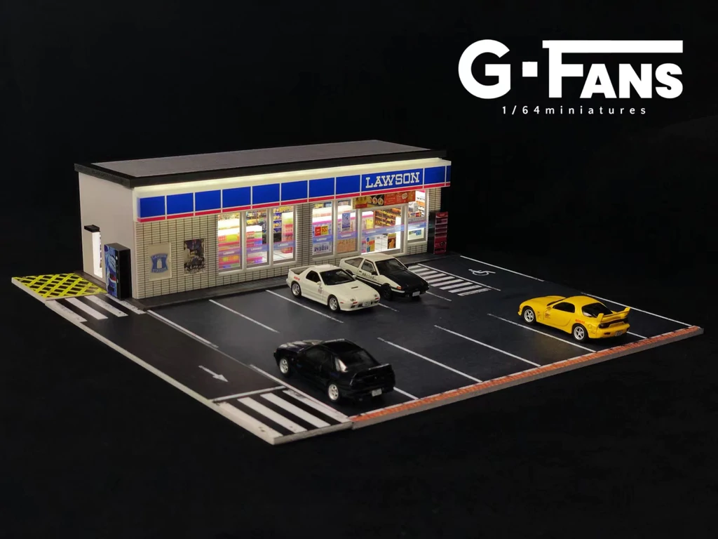 GFANS Models 1/64 LAWSON 連停車場 TREND.HK 潮科技