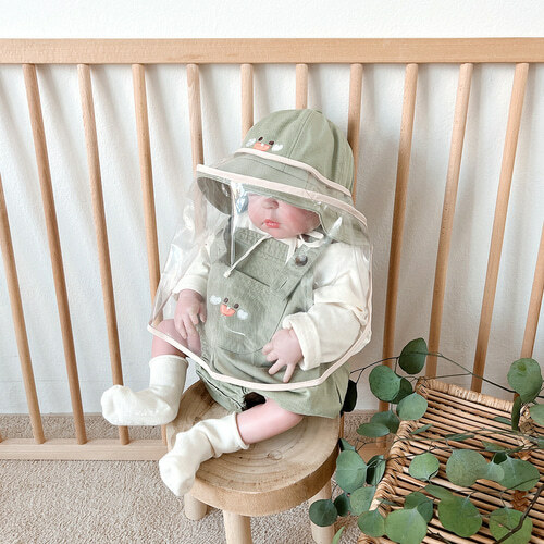 𝐃𝐨𝐭 𝐭𝐨 𝐃𝐨𝐭 萌萌動物背帶包屁衣 & 動物耳漁夫帽