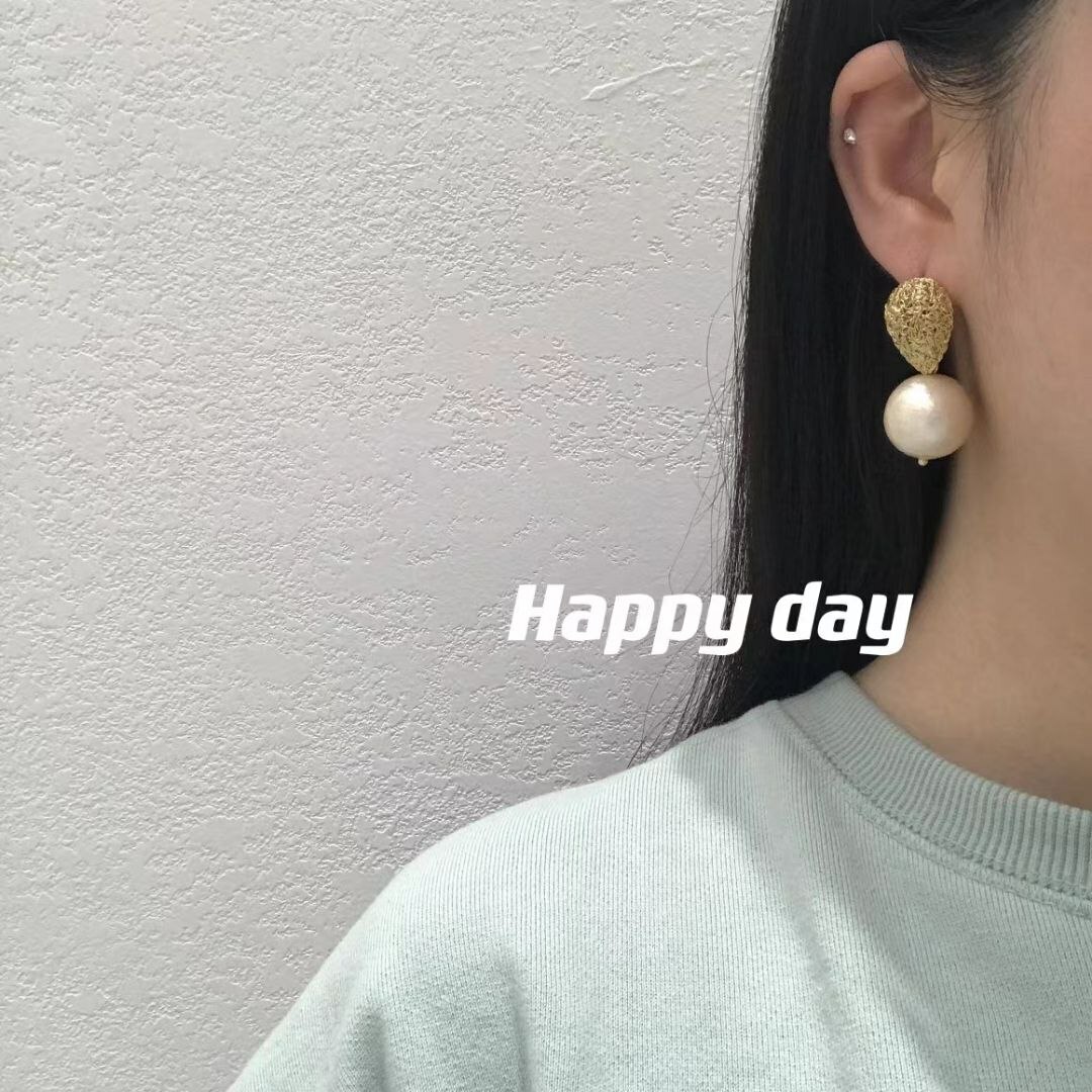 韩国Happy day饰品 防敏针