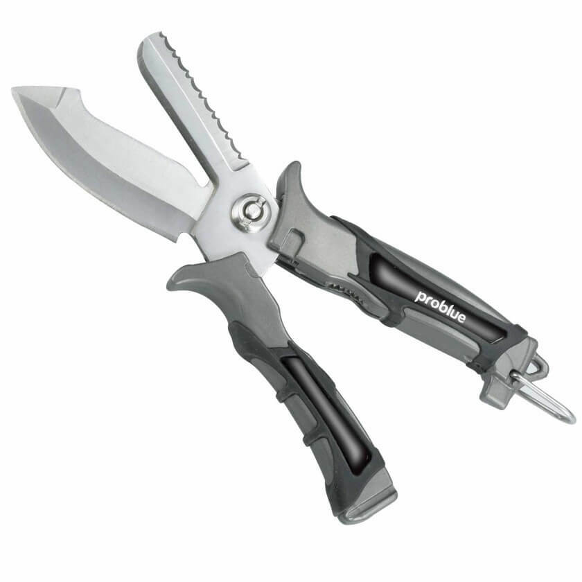 problue 二合一潛水剪刀(尖頭) KN-77 @