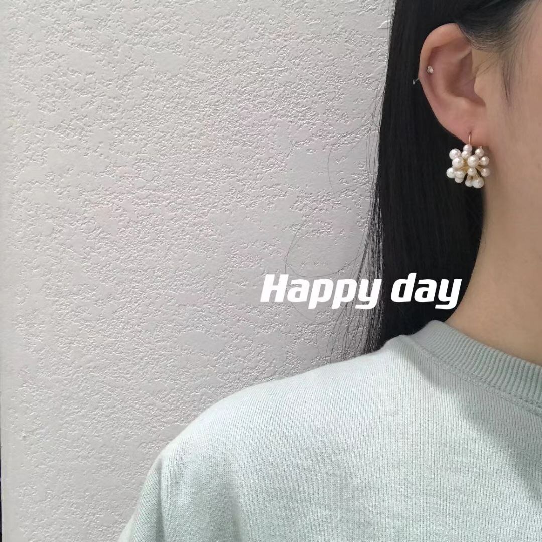 韩国Happy day饰品 防敏针
