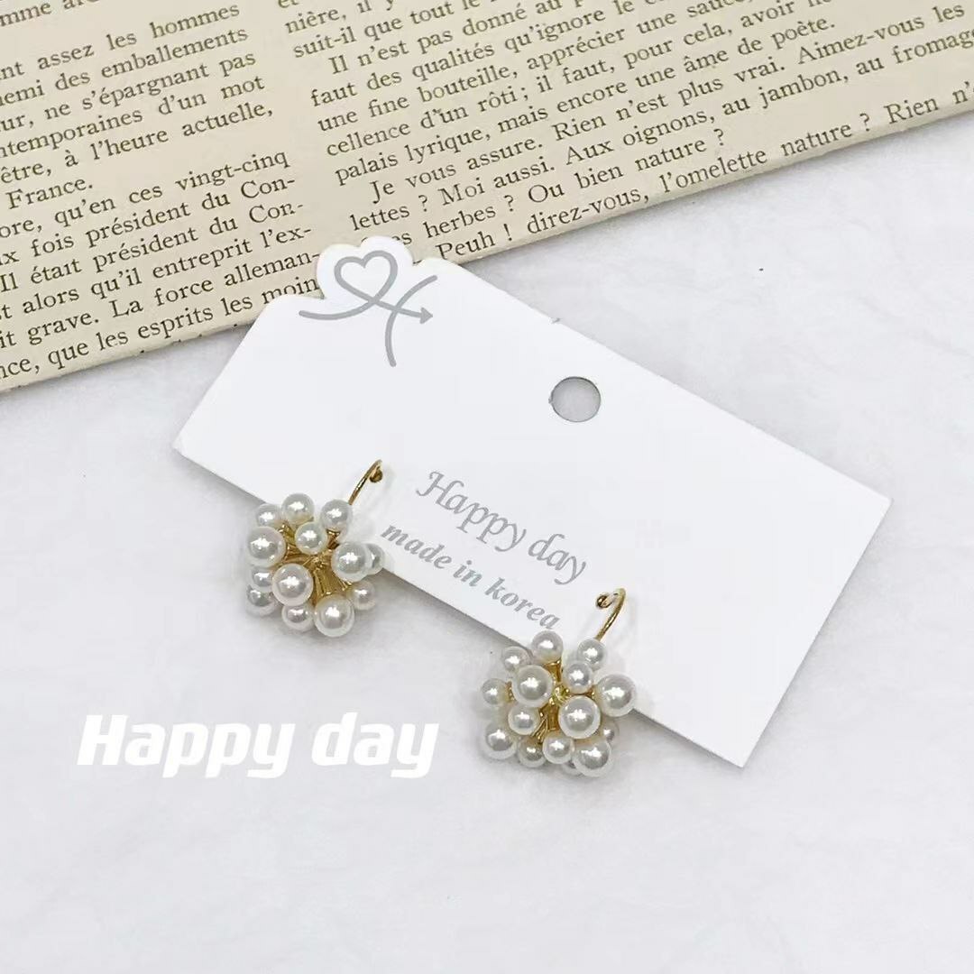 韩国Happy day饰品 防敏针