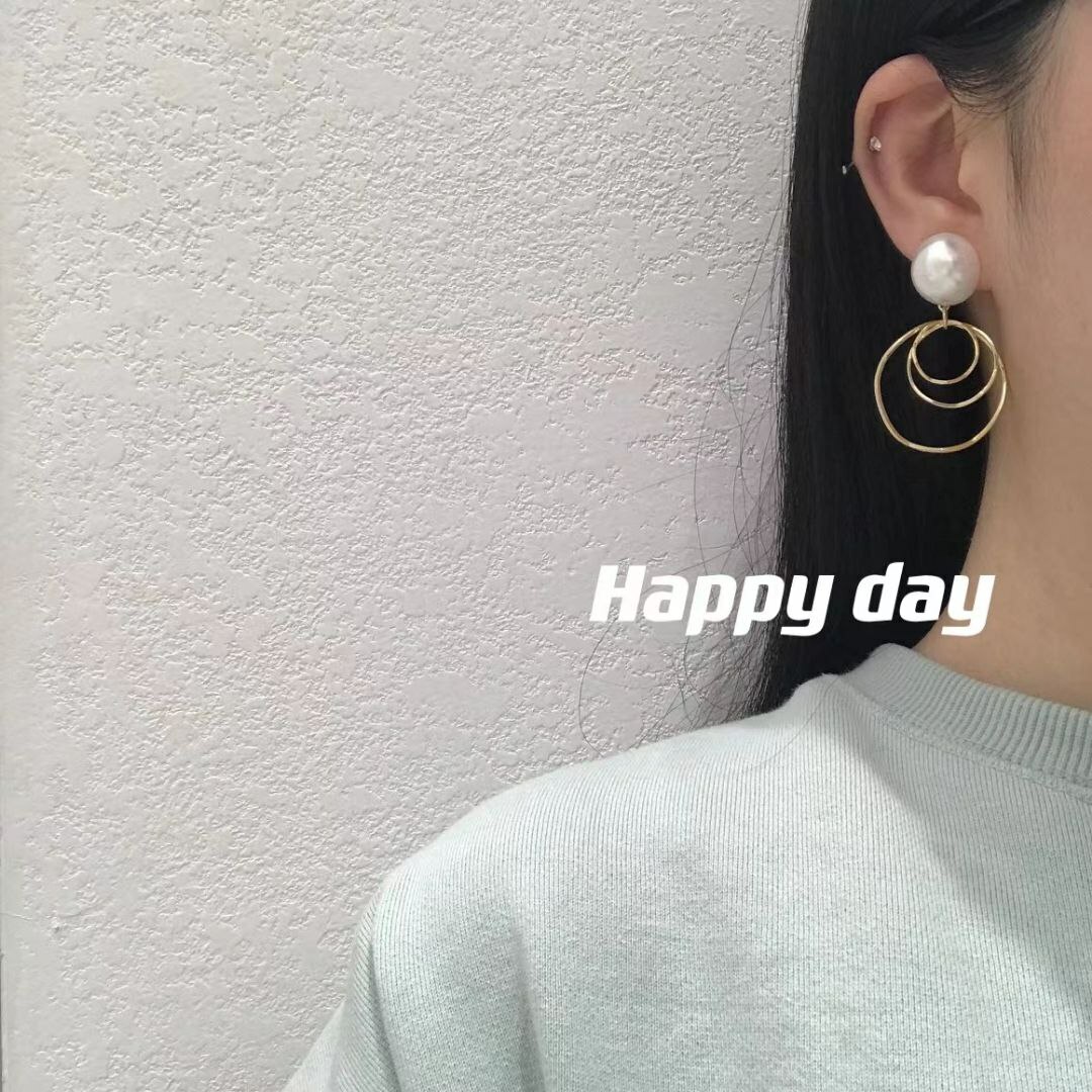 韩国Happy day饰品 防敏针