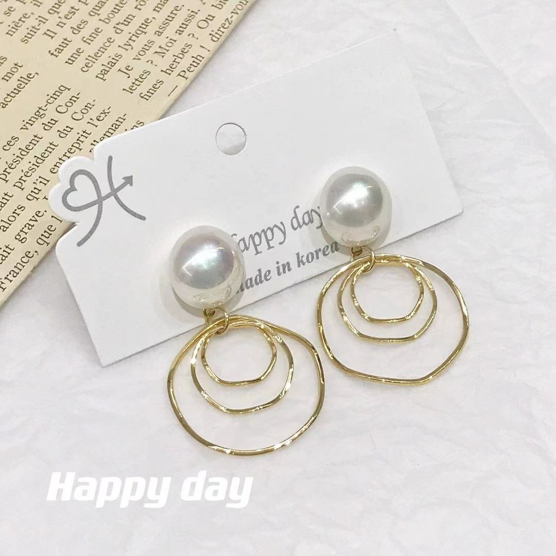 韩国Happy day饰品 防敏针