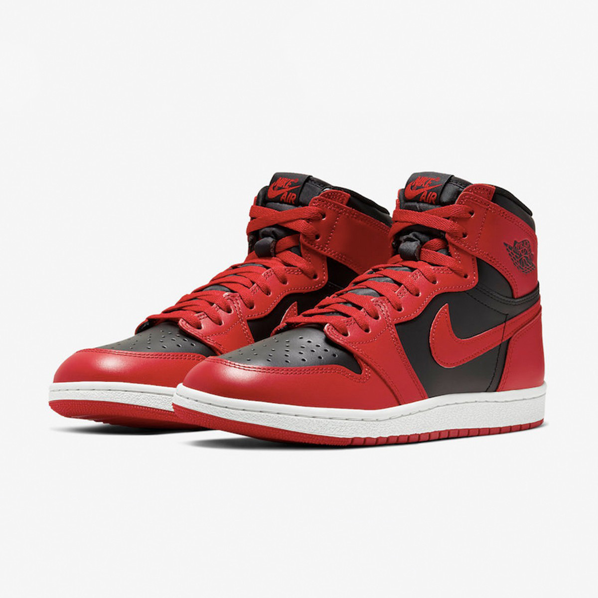 -(B12)-AIR JORDAN 1 HI 85 "VERSITY RED" 反轉黑紅-BQ4422 600