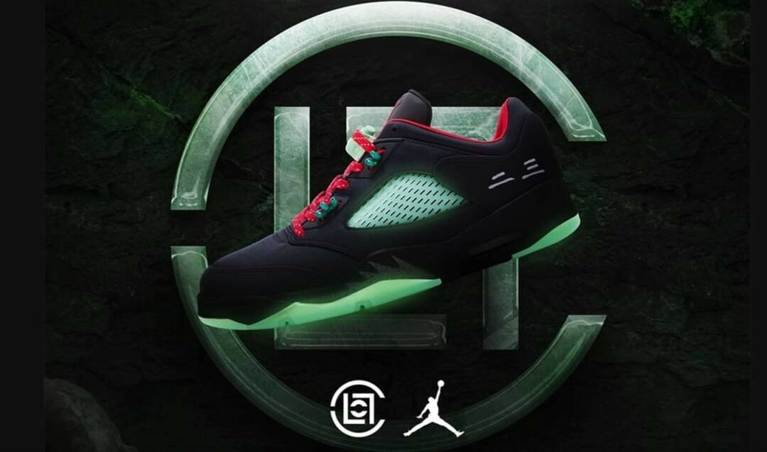 CLOT × Nike Air Jordan 5 Low Jade 5 Low Joint Limited E