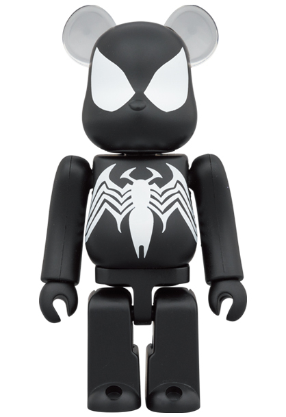 BEETLE BE@RBRICK 蜘蛛人SPIDER MAN BLACK COSTUME 共生