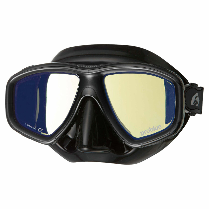 problue 黑矽膠鍍膜雙面鏡 MS-252BTC @