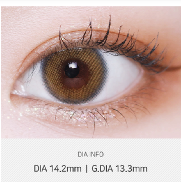 LensVery Silhouette 月拋彩妝隱形眼鏡｜每盒2片 (Sheer Brown)