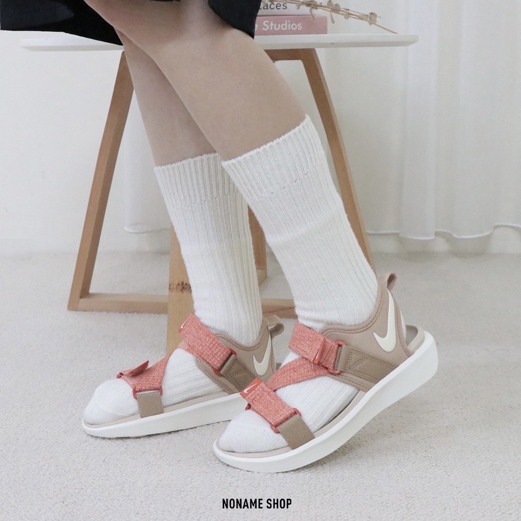 NIKE VISTA SANDAL 戶外 山系 魔鬼氈 小勾 涼鞋 沙灘橘