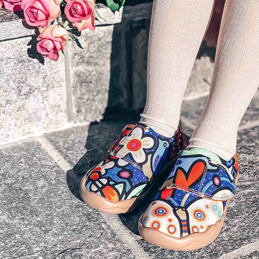 【 Uin 】西班牙原創設計 | 春暖 彩繪休閒童鞋