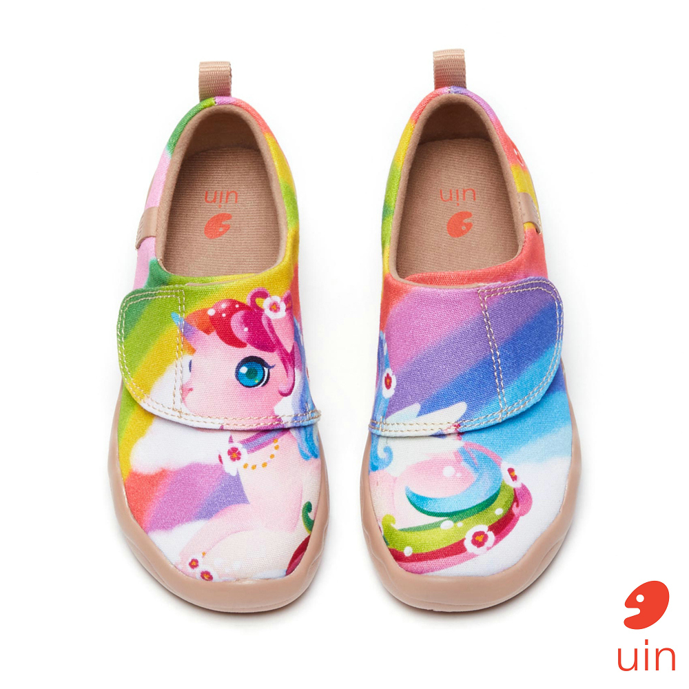 【 Uin 】西班牙原創設計 | 雲上獨角獸 彩繪休閒童鞋