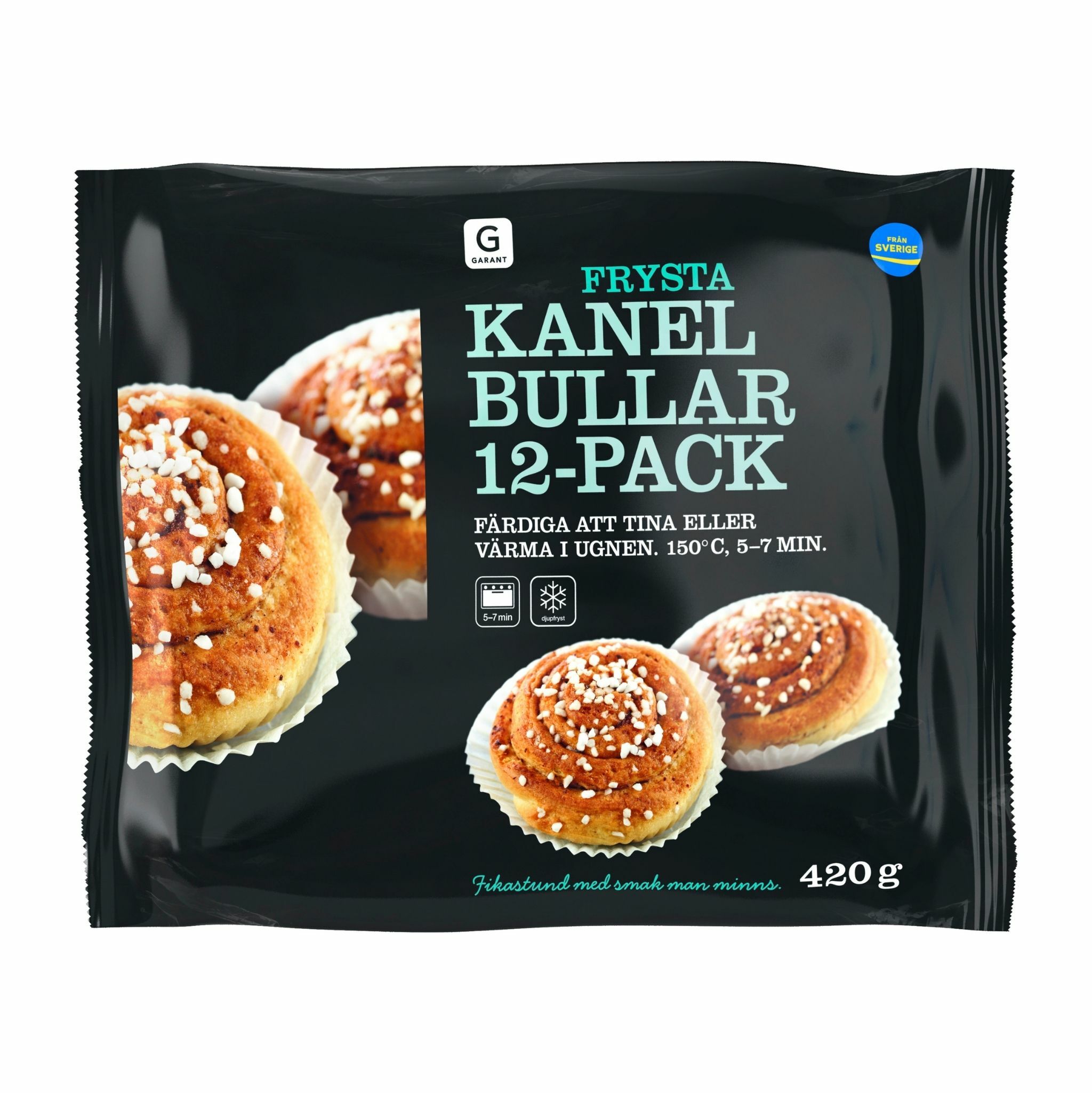 瑞典Garant 肉桂捲 420g (氣炸鍋/焗爐/油炸鍋)