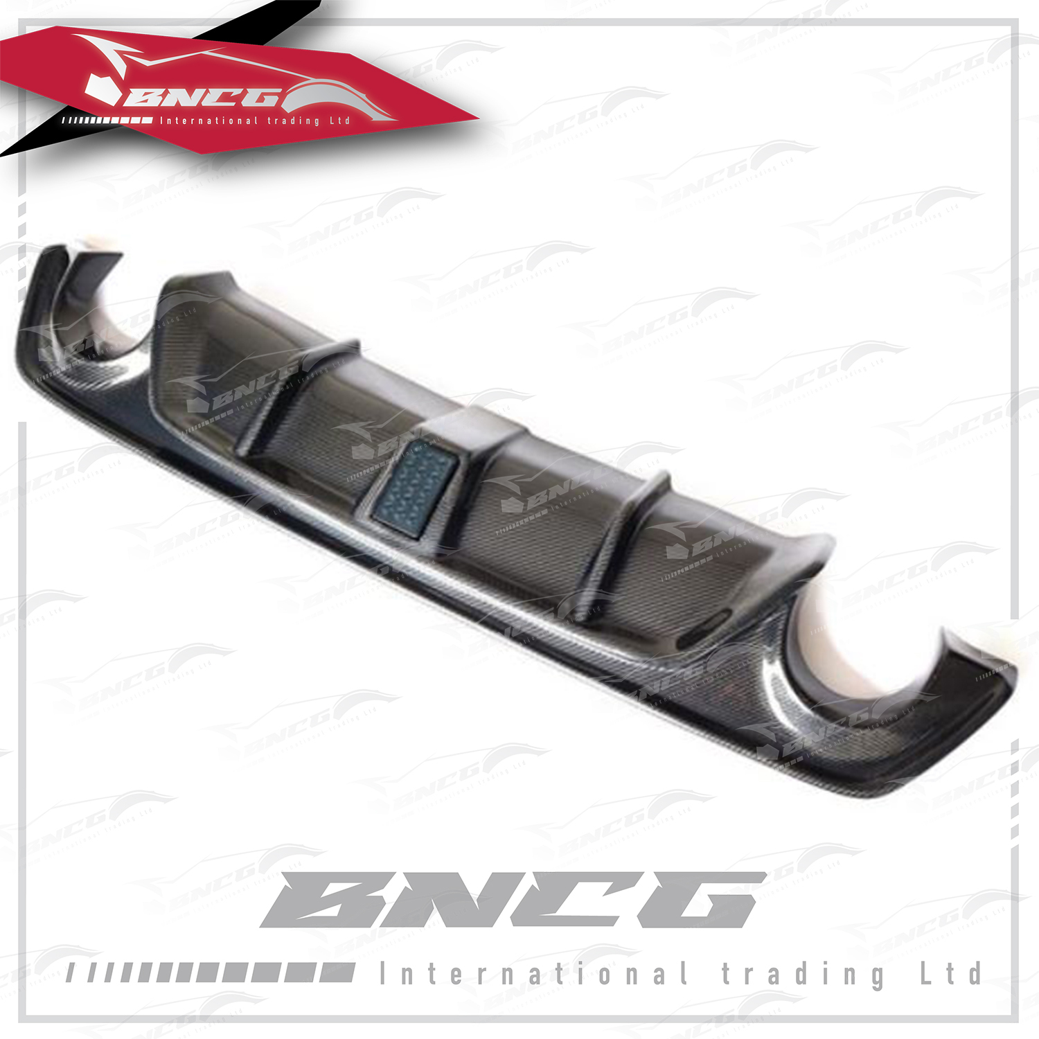 極致 Infiniti Q50 Q50s 18年式 改裝 卡夢 碳纖維 外觀件 空力套件 帶燈款 後下巴 後導流