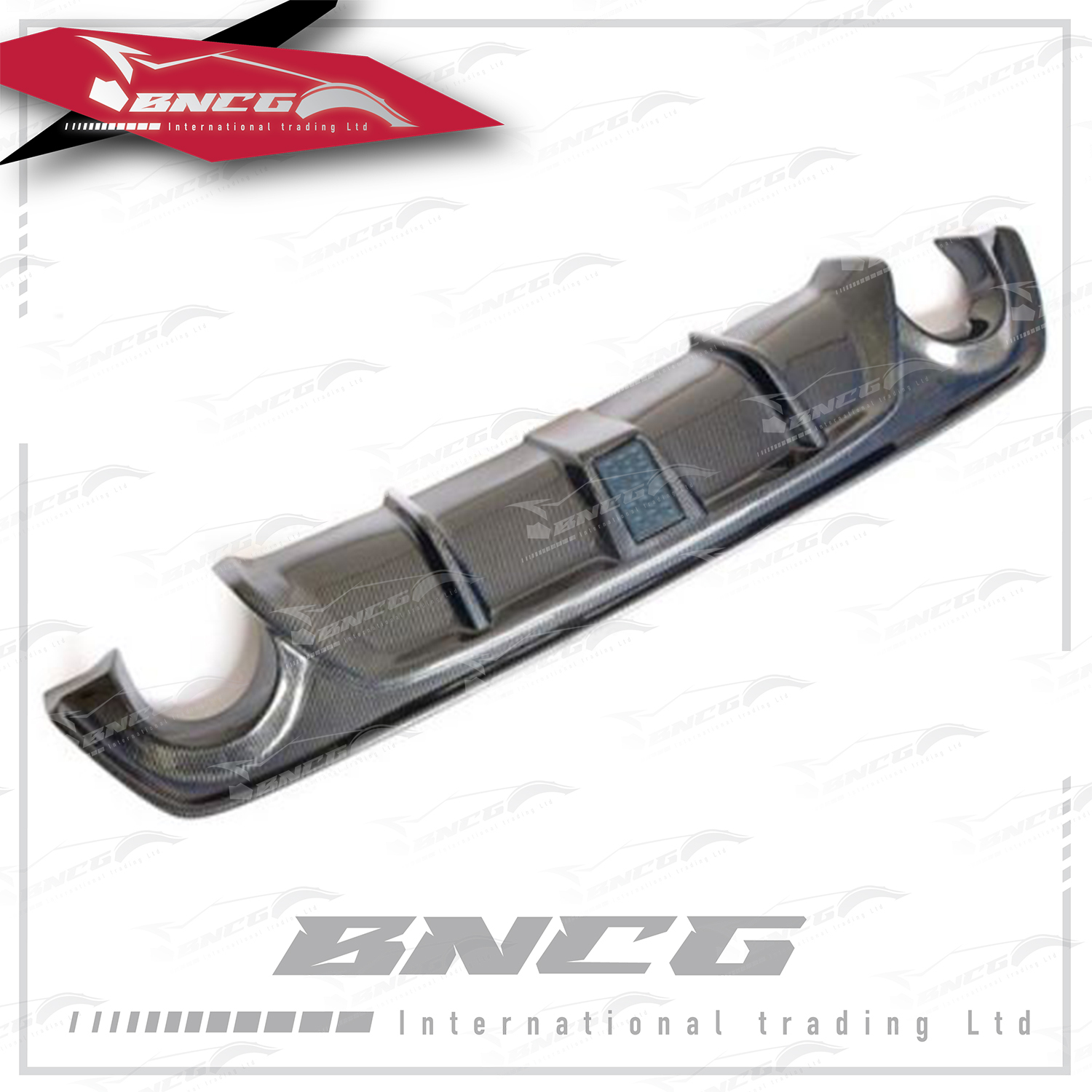 極致 Infiniti Q50 Q50s 18年式 改裝 卡夢 碳纖維 外觀件 空力套件 帶燈款 後下巴 後導流