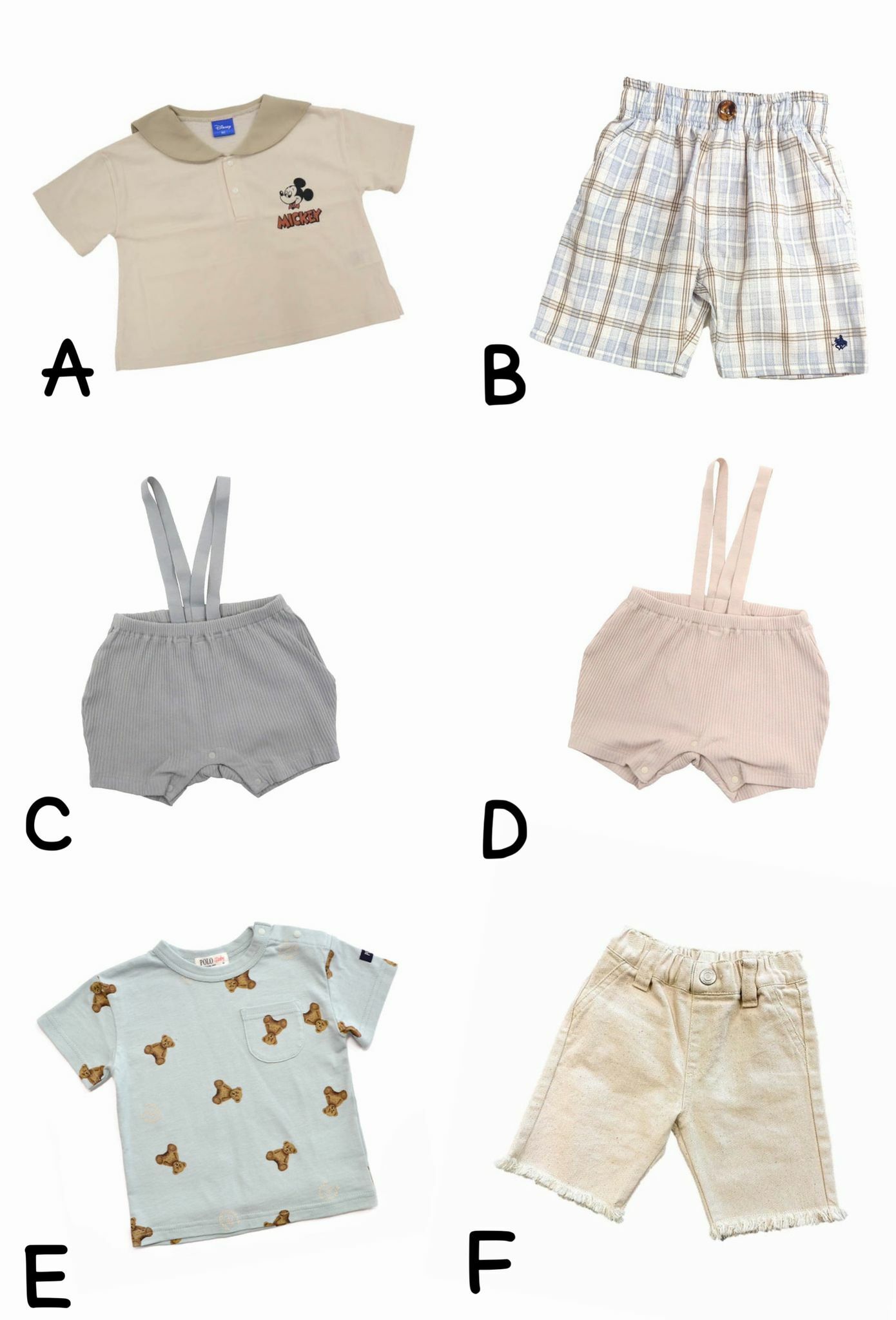 日本夏季新裝 (男女款系列1)