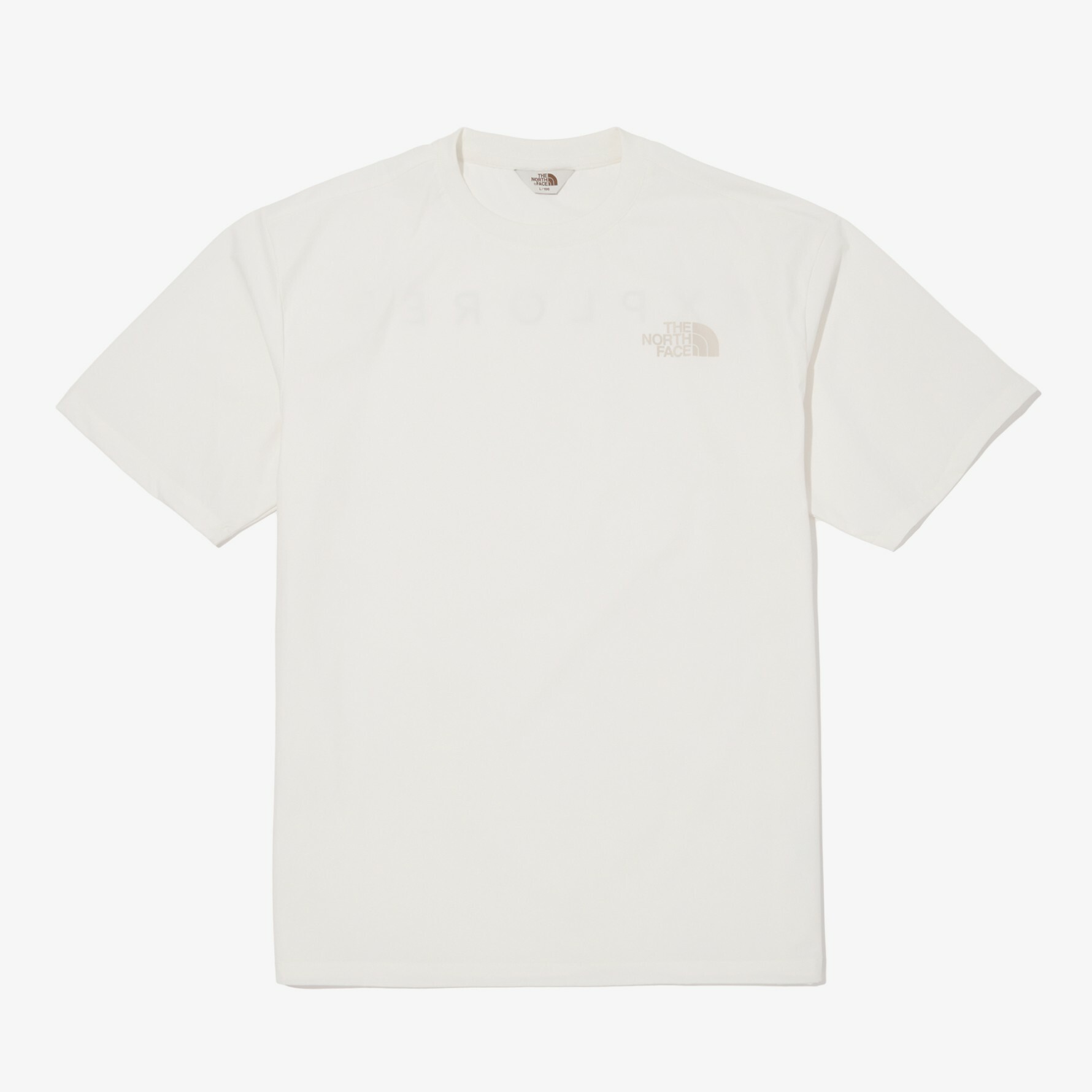 THE NORTH FACE ICE RUN 白標限定 運動 涼感機能 短袖 短T 白 NT7UN02L