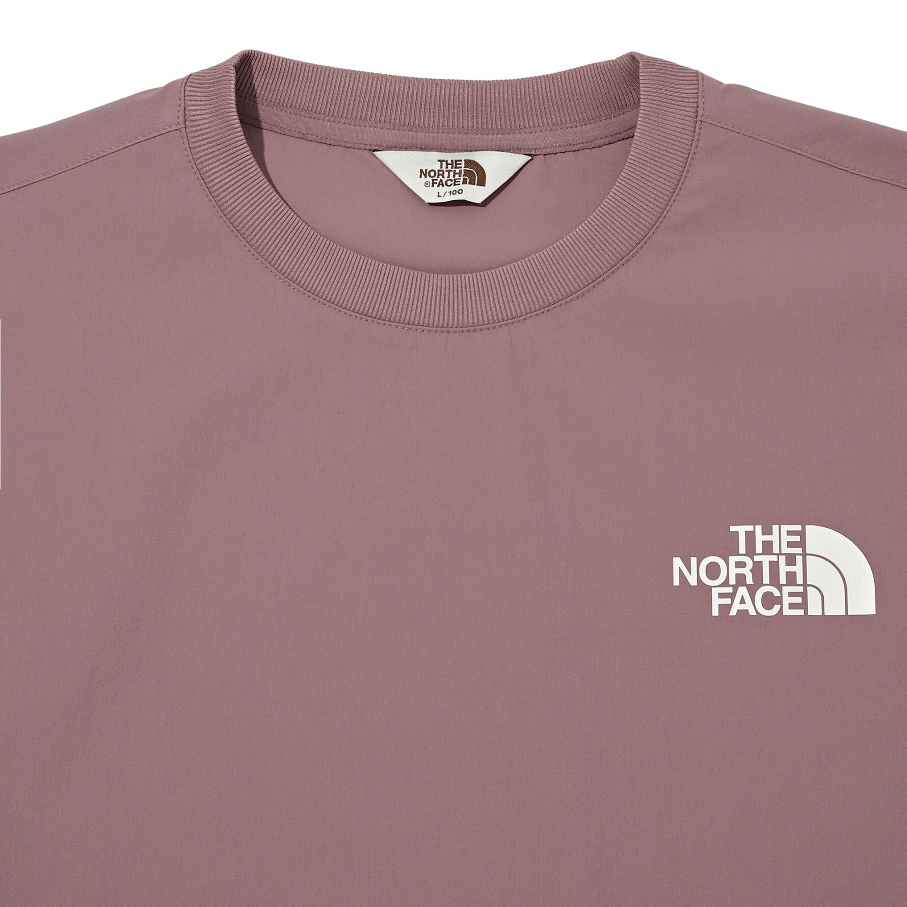 THE NORTH FACE ICE RUN 白標限定 運動 涼感機能 短袖 短T 淡紫 NT7UN02M