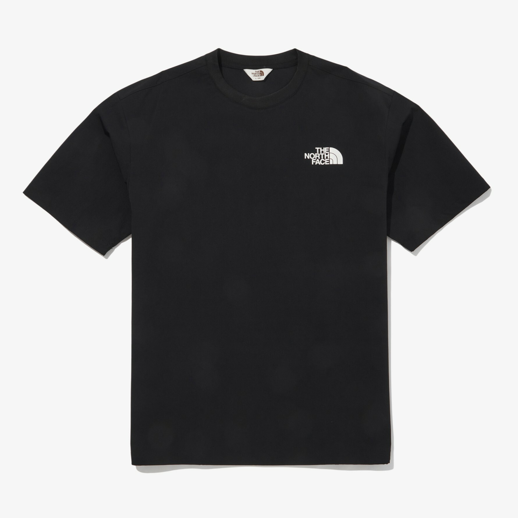 THE NORTH FACE ICE RUN 白標限定 運動 涼感機能 短袖 短T 黑 NT7UN02J