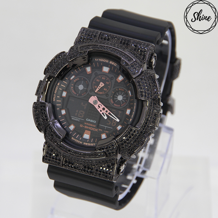 GA-100GBX-1A4 黑色簡約設計全套