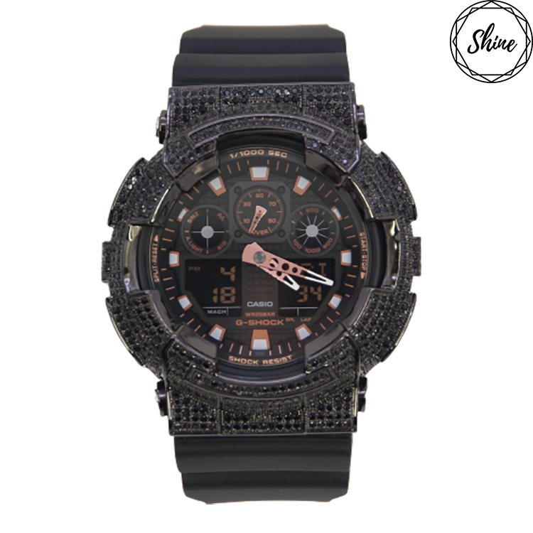 GA-100GBX-1A4 黑色簡約設計全套