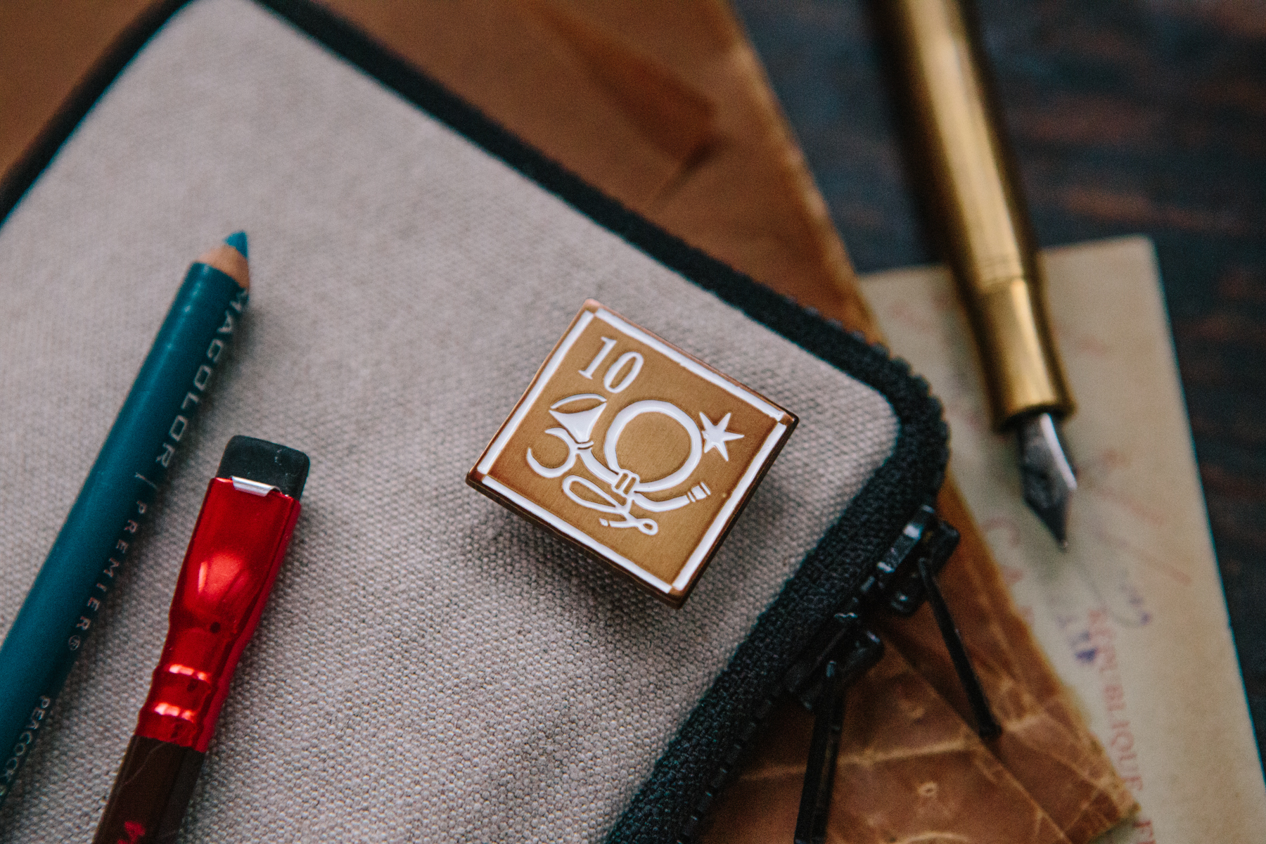 郵號 金屬徽章｜OURS森林好朋友