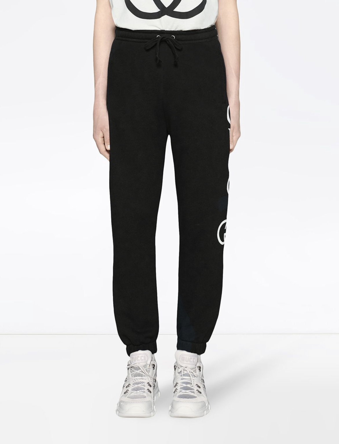 Gucci jogging pants with Gucci print