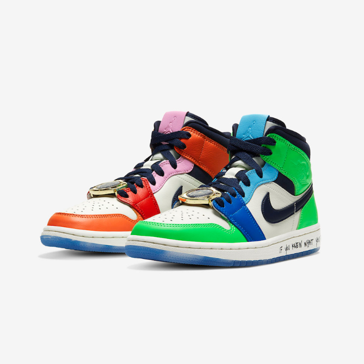 -(A8c)-WMNS AIR JORDAN 1 MID FEARLESS 彩色手錶 "MELODY EHSNI"-CQ7629 100