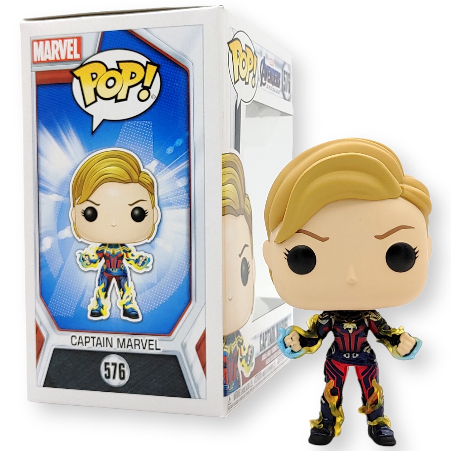 FUNKO POP<復仇者聯盟4>Marvel隊長(短髮)-NO.576