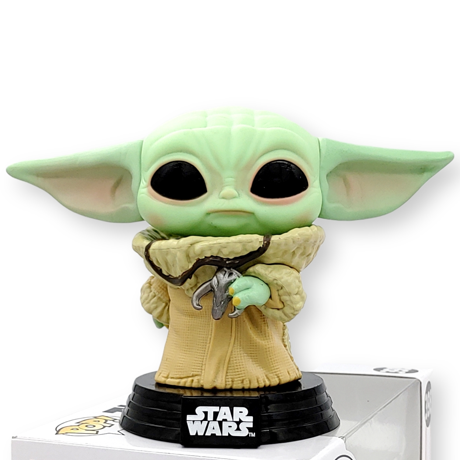 FUNKO POP<星球大戰-曼達洛人>尤達BB(頸鍊)-NO.398