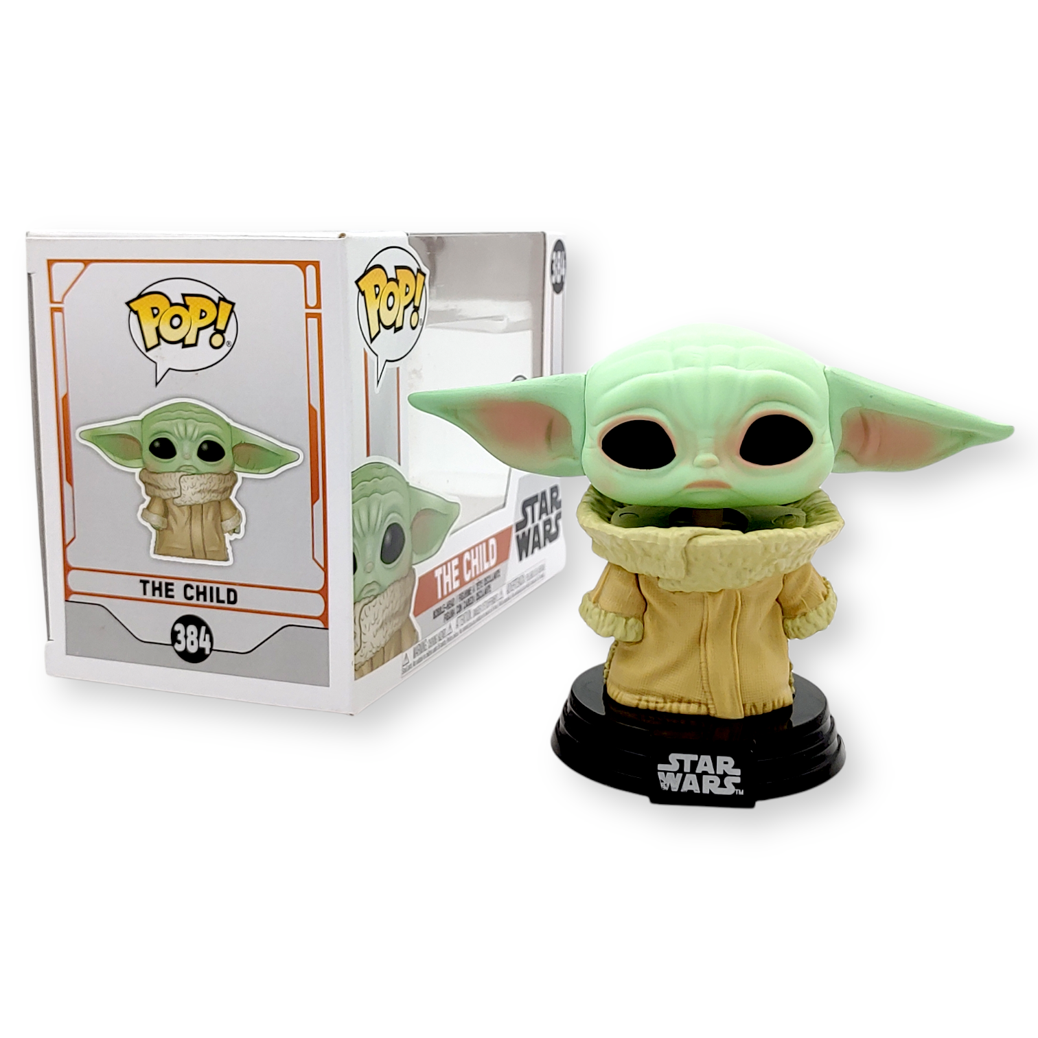 FUNKO POP<星球大戰-曼達洛人>尤達BB(憂慮)-NO.384