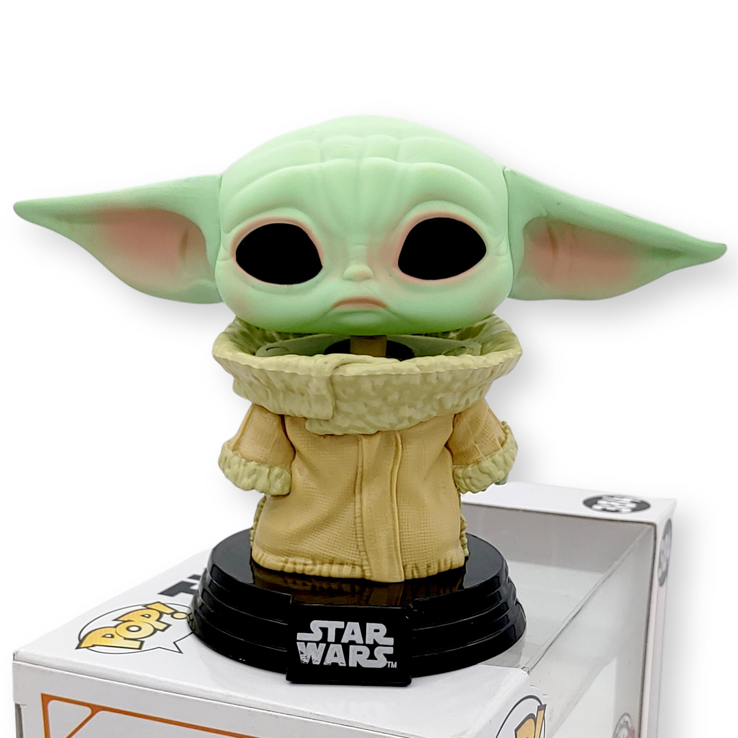 FUNKO POP<星球大戰-曼達洛人>尤達BB(憂慮)-NO.384