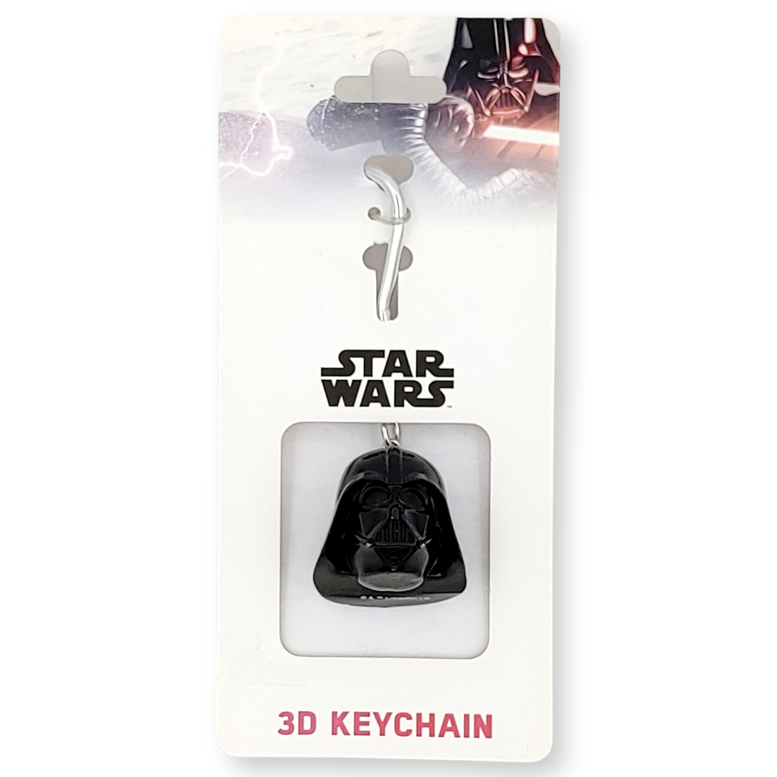 <星球大戰StarWars>3D立體黑武士(頭)鎖匙扣