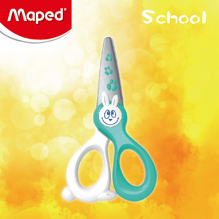 Maped KidiCut系列12cm幼兒安全玻璃纖維剪刀
