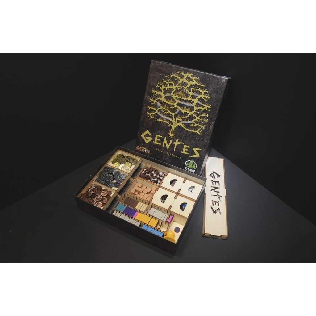 氏族豪華版 Gentes Deluxified Edition 桌遊收納盒【烏鴉盒子】