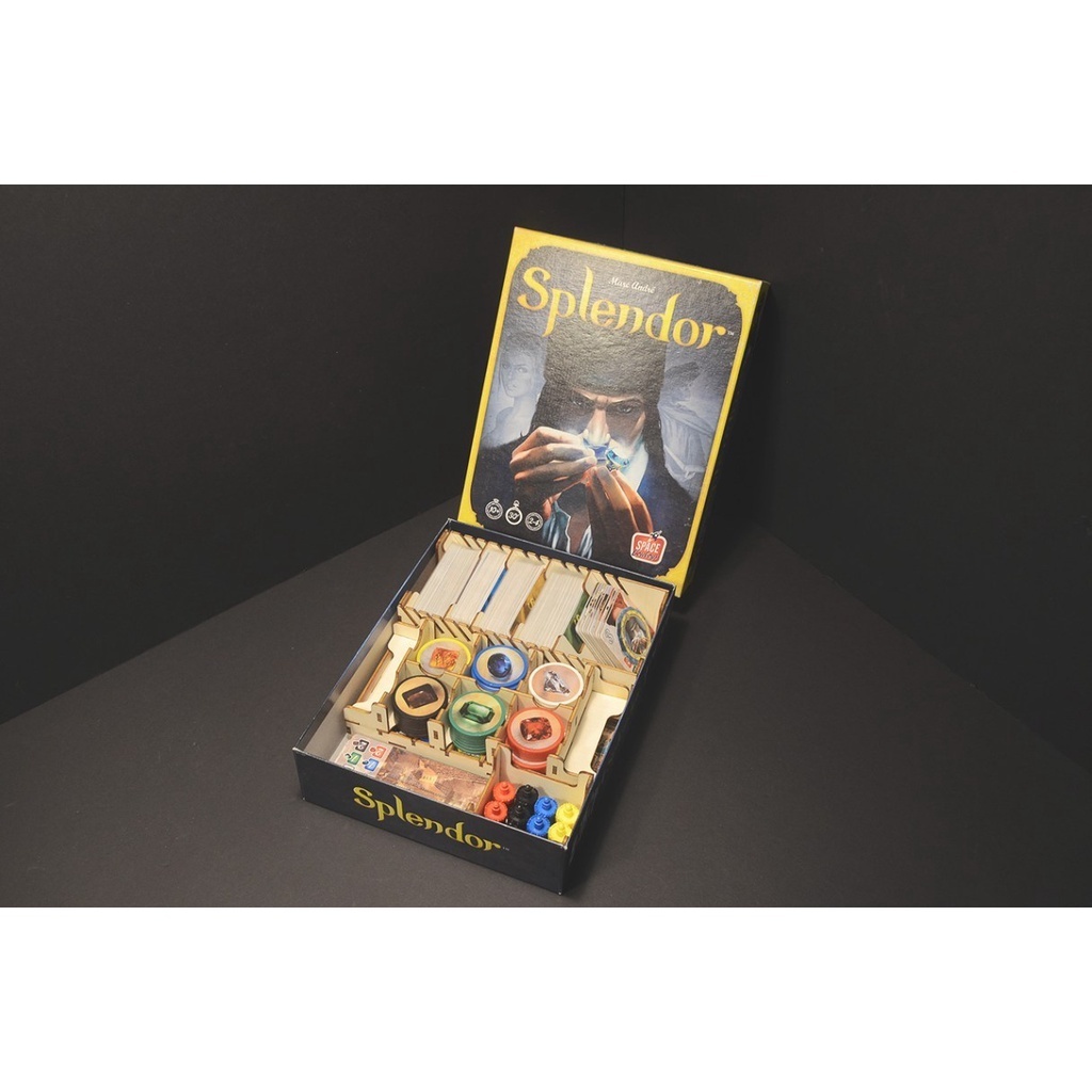 璀璨寶石 Splendor 桌遊收納盒【烏鴉盒子】