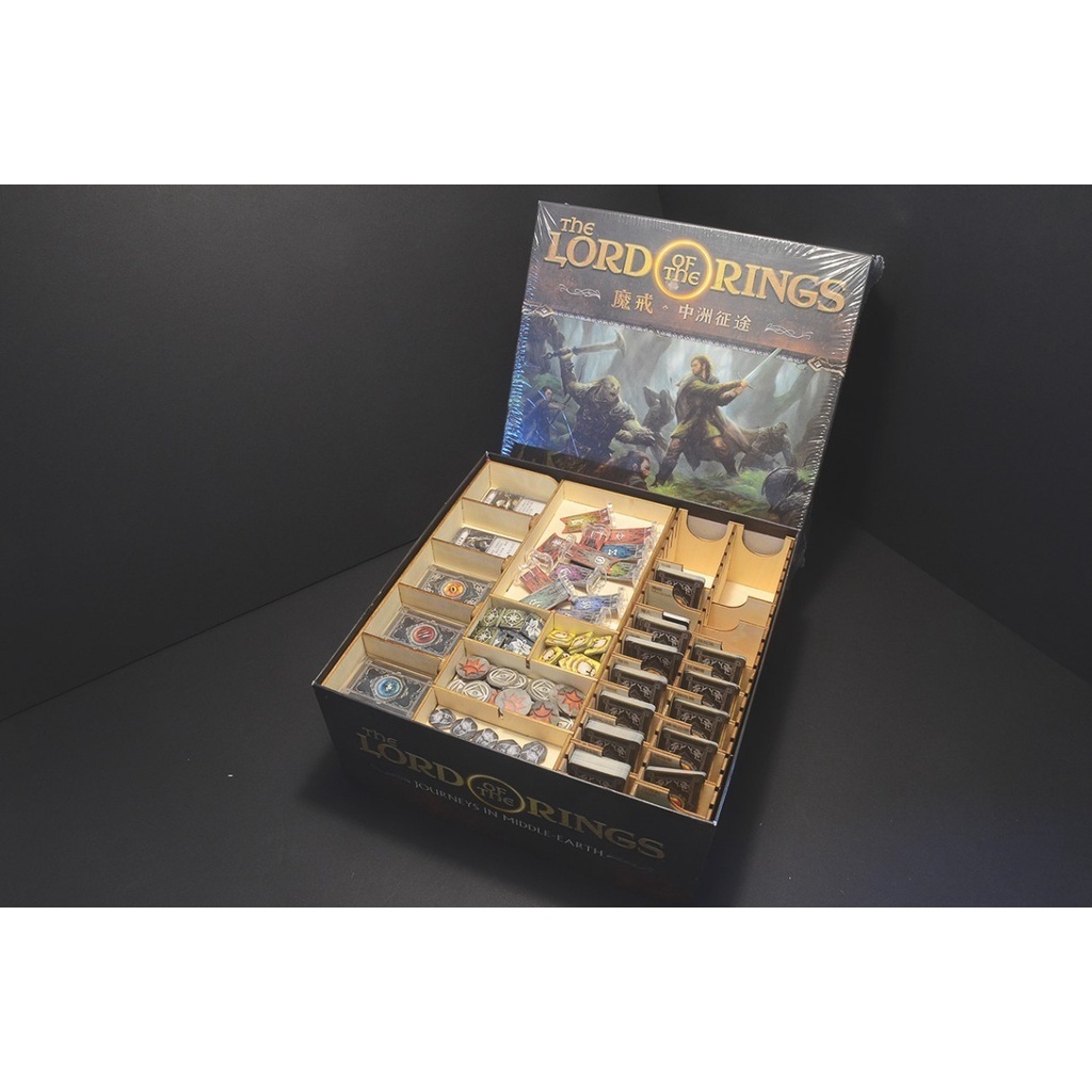 魔戒：中洲征途 The Lord of the Rings: Journeys in Middle-earth 桌遊收納盒【烏鴉盒子】