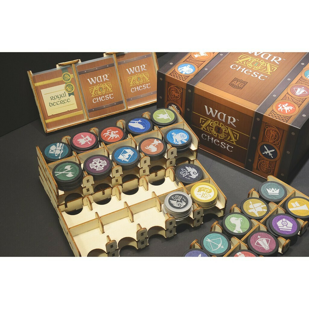 戰爭之匣 War Chest 桌遊收納盒 & 豪華木箱【烏鴉盒子】
