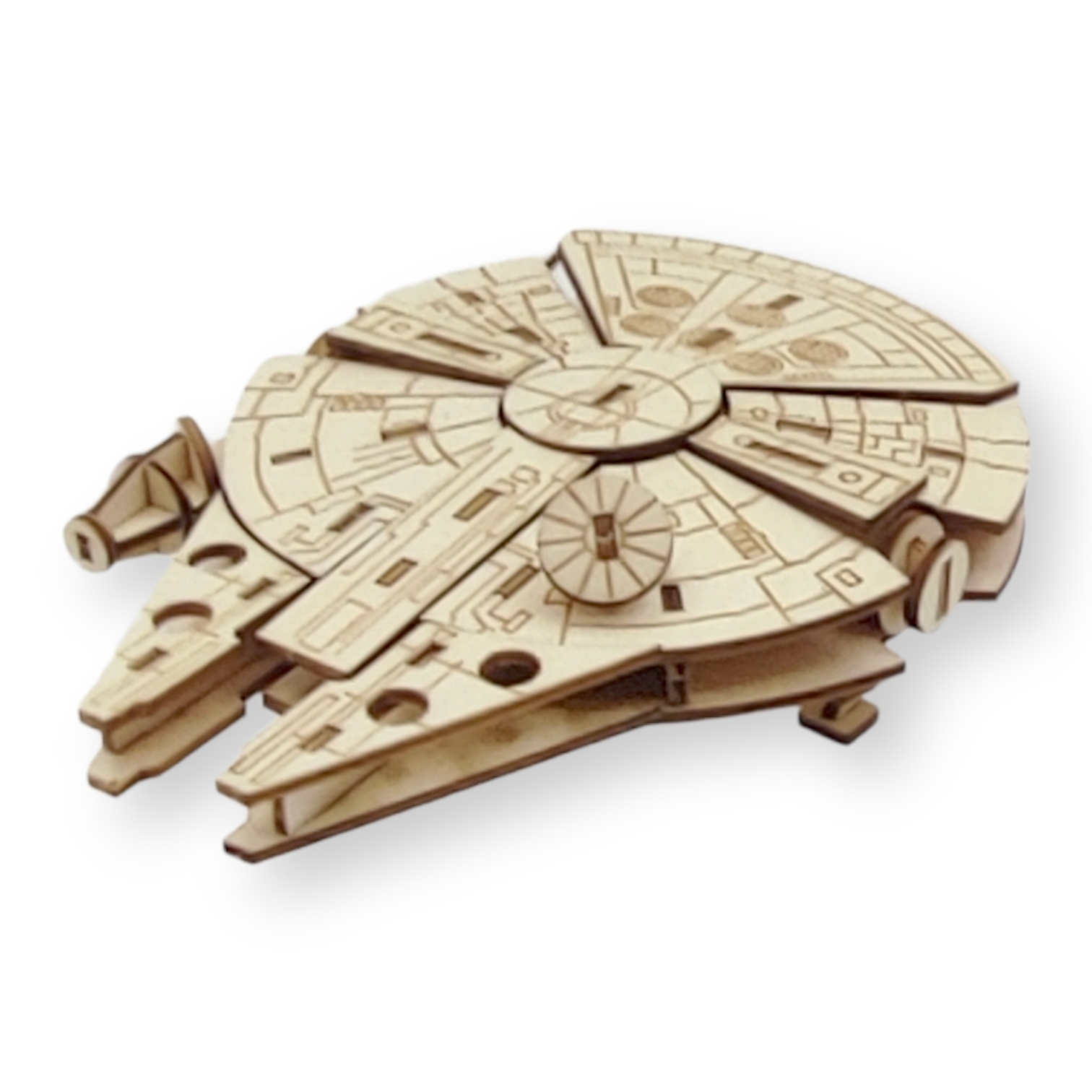 <星球大戰StarWars>3D千歲鷹木製拼圖