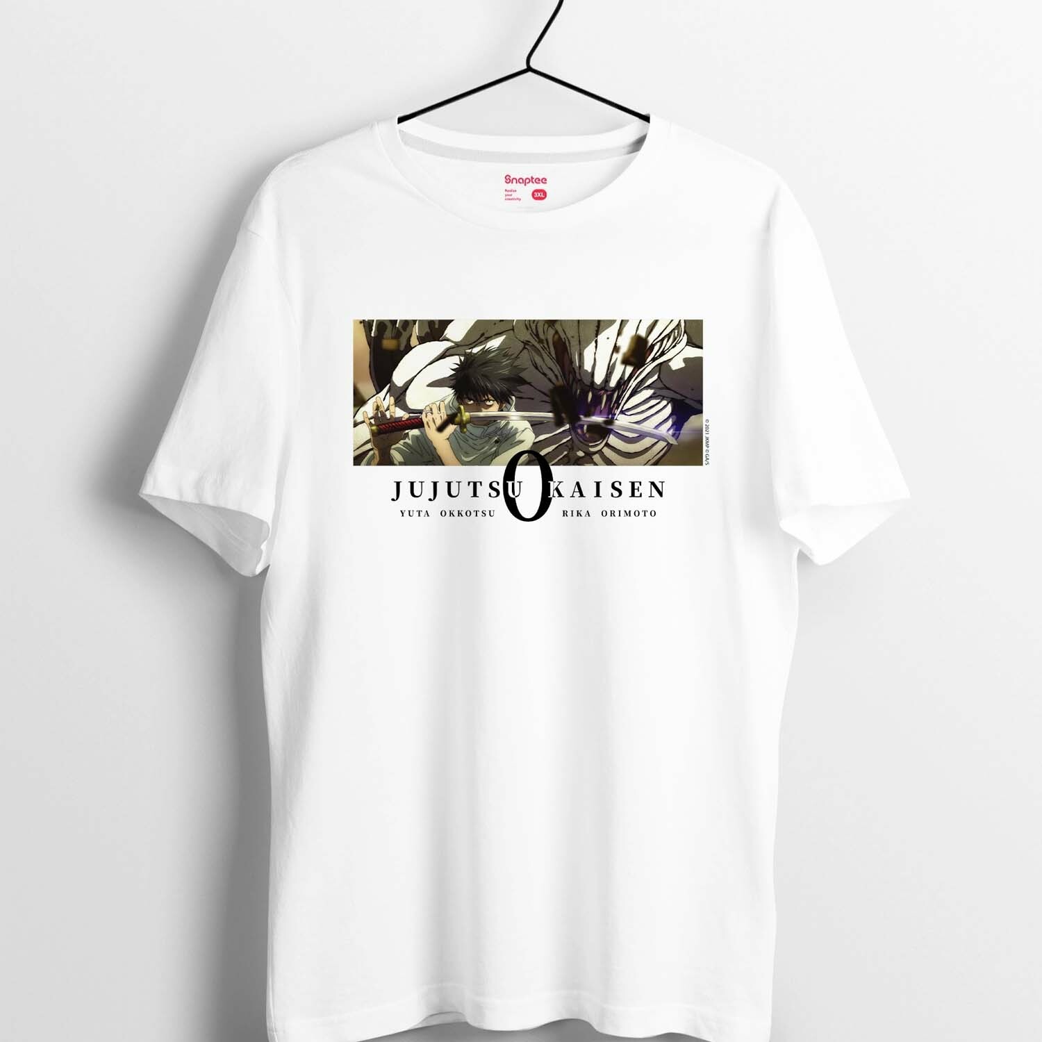 劇場版咒術迴戰0 系列T-shirt - 乙骨(白色)
