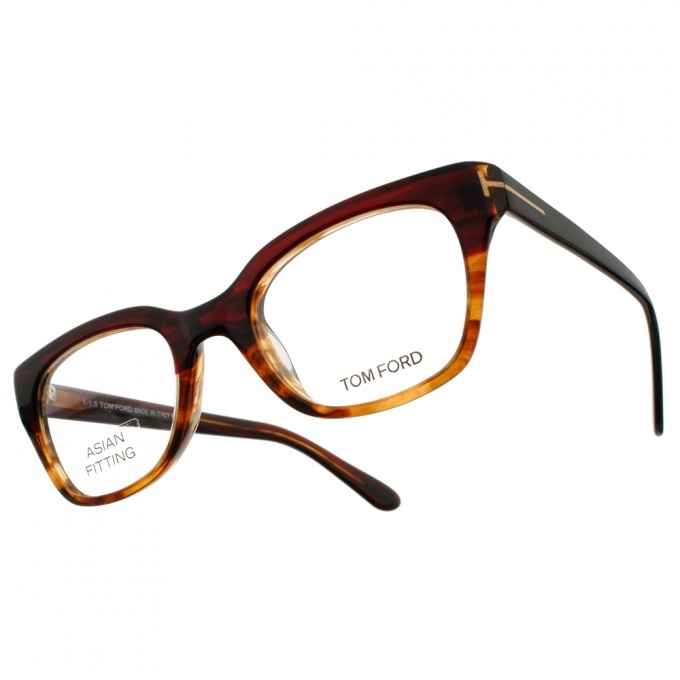 【TOM FORD】TOM4240 C098 貓眼方框光學眼鏡 經典T字熱銷款