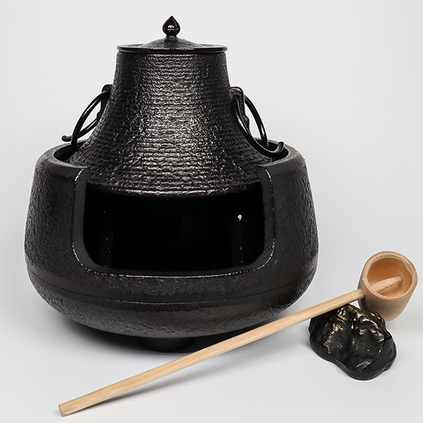 【鳳文堂】富士型 湯釜酒器組0.6L