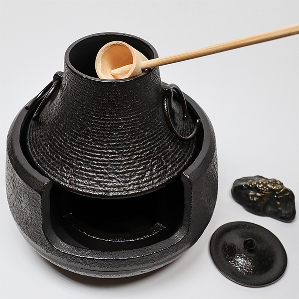 【鳳文堂】富士型 湯釜酒器組0.6L