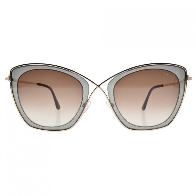 【TOM FORD】TF605 50K 造型貓眼方框太陽眼鏡 派對時尚款