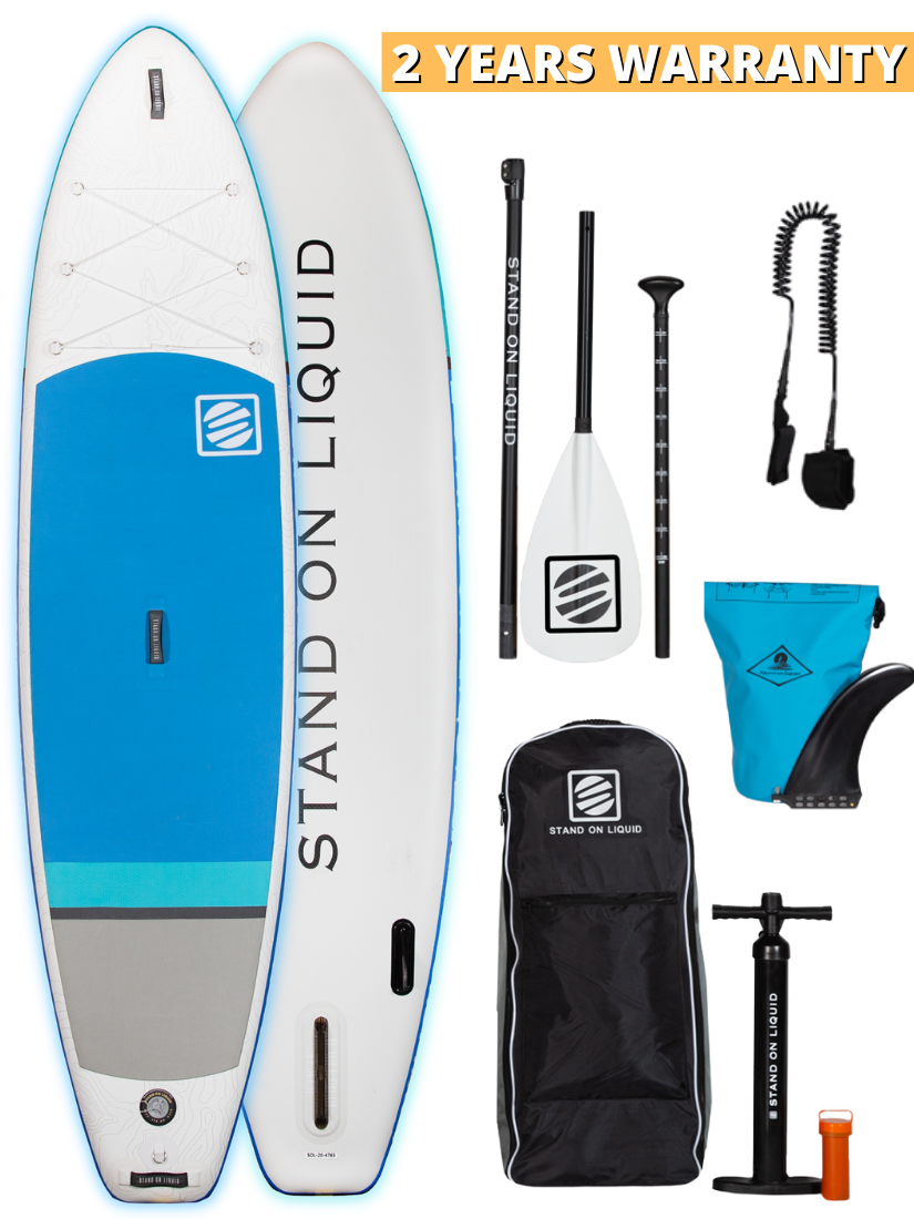 Stand on Liquid Caspian Air 11'0" Inflatable Paddle Boa