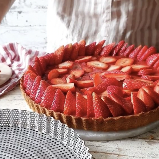 專利不鏽鋼波浪邊可脫模帶孔烤模＋不沾烤紙