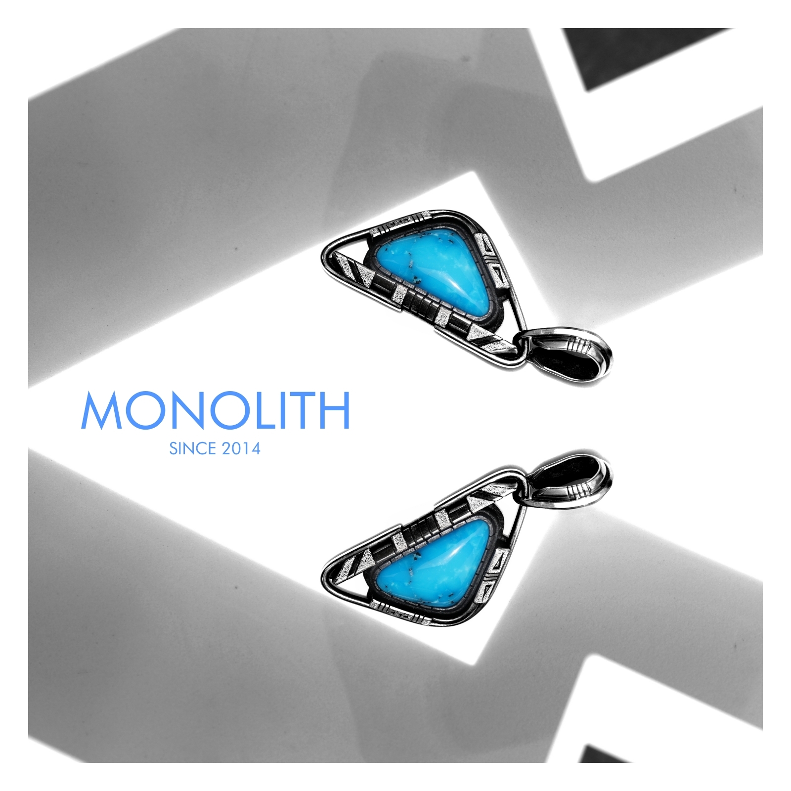 I.P綠松石打印【吊墜】