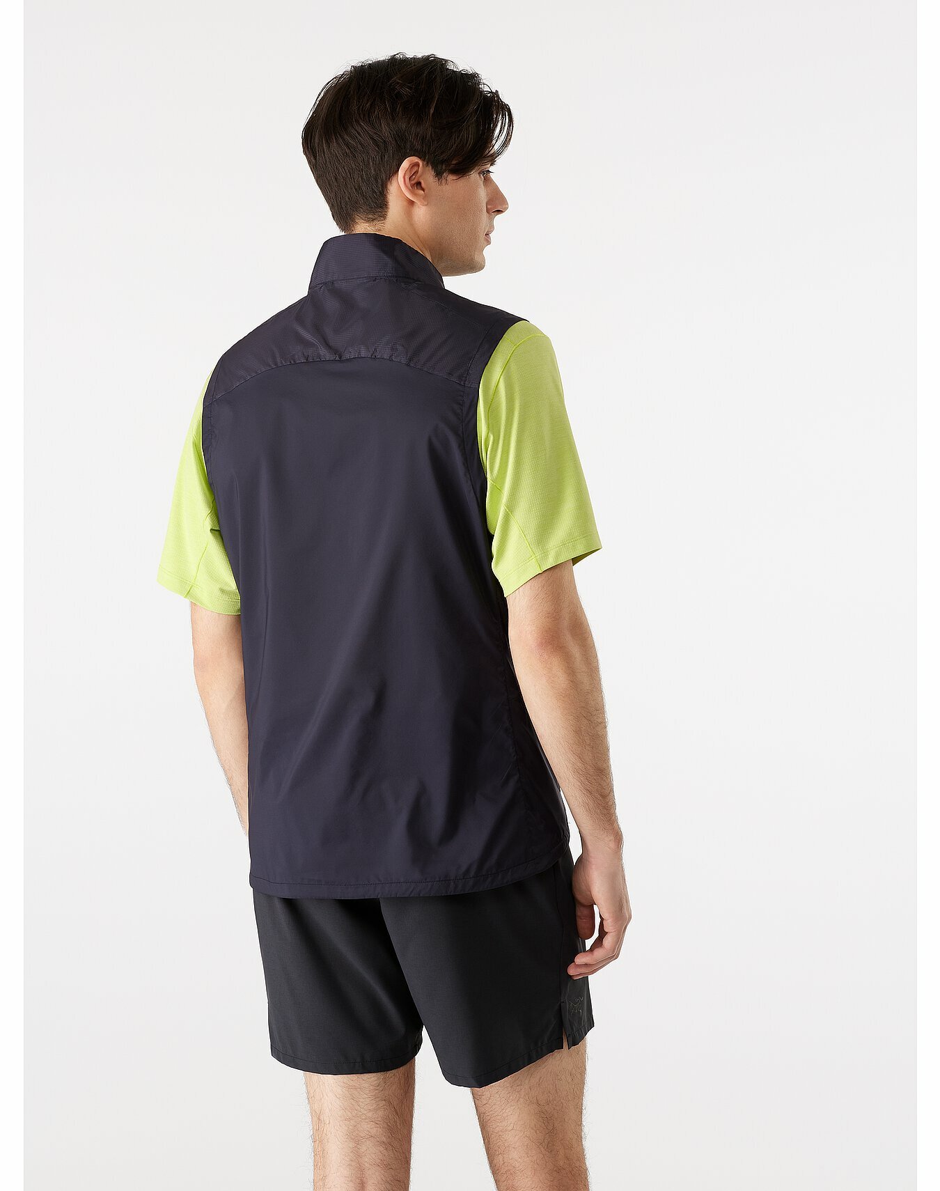 新款 Arcteryx 始祖鳥 NORVAN 防風 背心 男装 黑